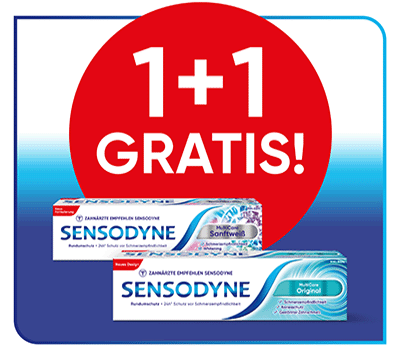 Bild der Haleon Sensodyne MultiCare 1+1 Aktion